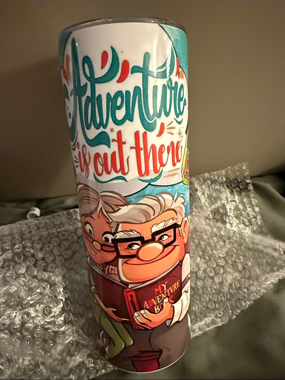 Adventure Is Out There Tumbler — Colorful Up! Design